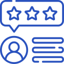 Icon for building customer trust through integrated Trustpilot or Checkatrade galleries