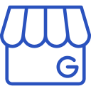 Icon for Google Business Profile management and local SEO to dominate 'near me' searches